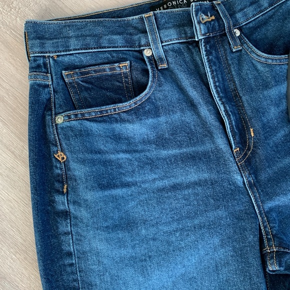 💝❤️💝 Veronica Beard Ryleigh Slim Straight Bright Blue Jeans size 28/6💝❤️💝 - Picture 7 of 12